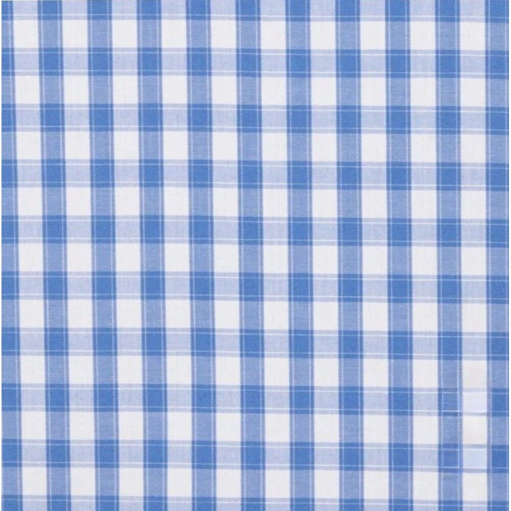 Gap Men's Short Sleeve Button Up Poplin Shirt Blue Plaid Size XXL Cotton - Picture 6 of 6